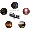 USB Flashlight High power Zoom Mini USB Rechargeable Aluminum Alloy Handheld Small Size Torch USB Pocket Flashlight outdoor Manufactory